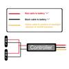 2/1pcs Car LED DRL Controller On/Off Switch Waterproof Auto Daytime Running Light Relay Harness Dimmer Fog Light Controller