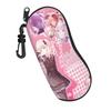 Harajuku Mizuki Akiyama Glasses Case Portable Zipper Eyeglasses Storage Box Ins Style Eyewear Container