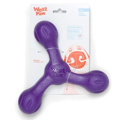 West Paw Dog Toy Zogoflex Echo Scamp Egg Plant (Purple)