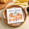 20pcs/Pac 33*33cm 2-Ply Disposable Party Napkin Thanksgiving Pattern