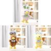 Plush Duck Toy With Butterfly Bow For Kids Girls Backpack Pendant Gift