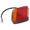 2 Stück LED Rückleuchten 12V Stoßfest Rückblinker Universal für LKW Anhänger