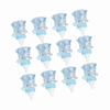 12pcs Plastic Plastic Candy Bottles With Ribbons Candy Present Bottles Home Party Decor