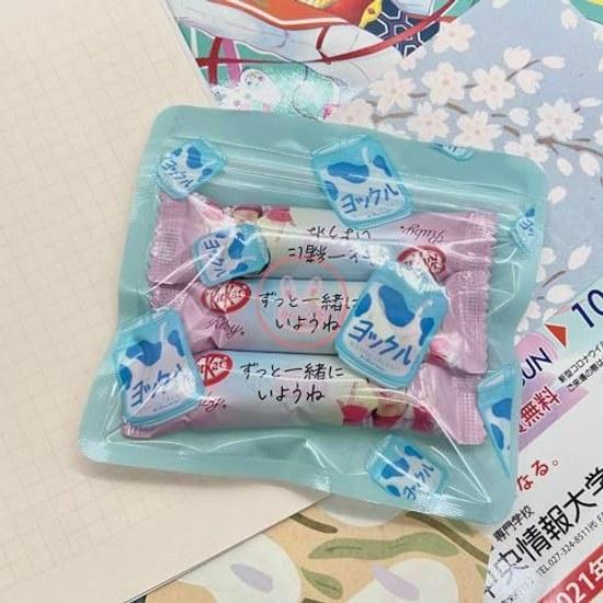 Zippered plastic bags 20-piece set block small sealed moisture-proof cute reusable stylish eco-friendly durable large capacity goods accessories