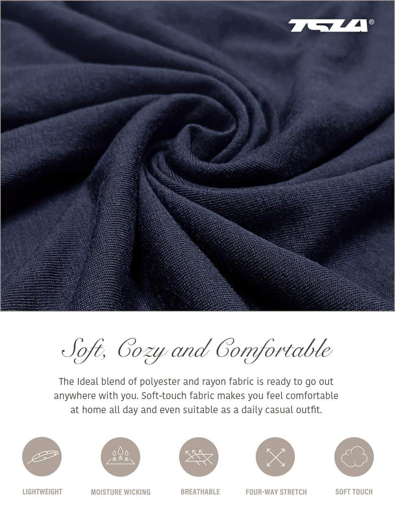 Tesla Long Sleeve Crew Loose Perfect for and Winter Women's Loungewear, T-Shirt, Loungewear, Neck, Soft, Lightweight, Breathable, Stretch, Fit,