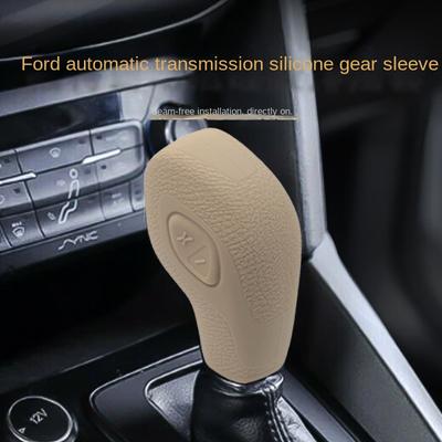 Automašīnas silikona pārnesumu pārslēgšanas pogas vāciņš priekš Ford EcoSport Escape Fusion C-Max Energi Wagon Fiesta Focus Transit Van Escort Mondeo