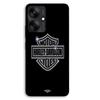 Case - MANIACASE - Xiaomi Redmi 13C 5G - Silicone TPU - Harley Davidson Logo - Black