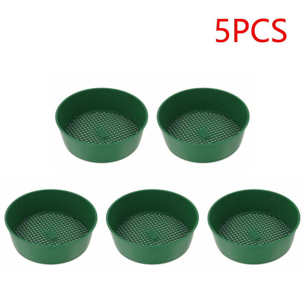 Garden Soil Filter Home Garden Tool Fine Mesh Soil Sieve Mining Sand Sifter Garden Soil Sieve for Plant Soil Stone Sifting
