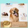 Vibrant Anti-spill Pet Feeding Bowl Slow Feeder Design For Dogs And Cats Multiple Colors Available