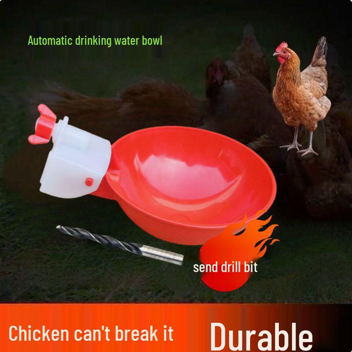 Automatic Drinking Bowl for Adult Chickens, Ducks, and Geese - Poultry Water Dispenser
