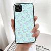 Case for iPhone 16 15 Plus 14 13 12 11 Pro 8 7 6S 6 SE 5S X XR XS Max Realme C30 C33 C31 9I Black Sofe Cover LI29 Little Twin Stars