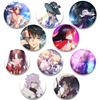 Anime Game Nu: Fate/Grand Order Brooch Pin Cartoon Figure Fujimaru Ritsuka Altria Caster Badge Button Pin Souvenir Toy Fans Gift