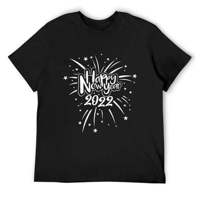 Frohes neues Jahr, Geschenkidee für Mama, Geschenkidee für Freundin, Geschenkidee Geschenk, T-Shirt Vintage Anime Shirt Herrenkleidung Herren T-Shirt