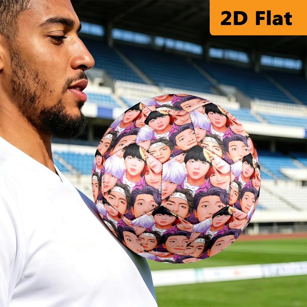 "Unity Diversity: Harmonious Gathering" Football Suitable for Both Training and Competition