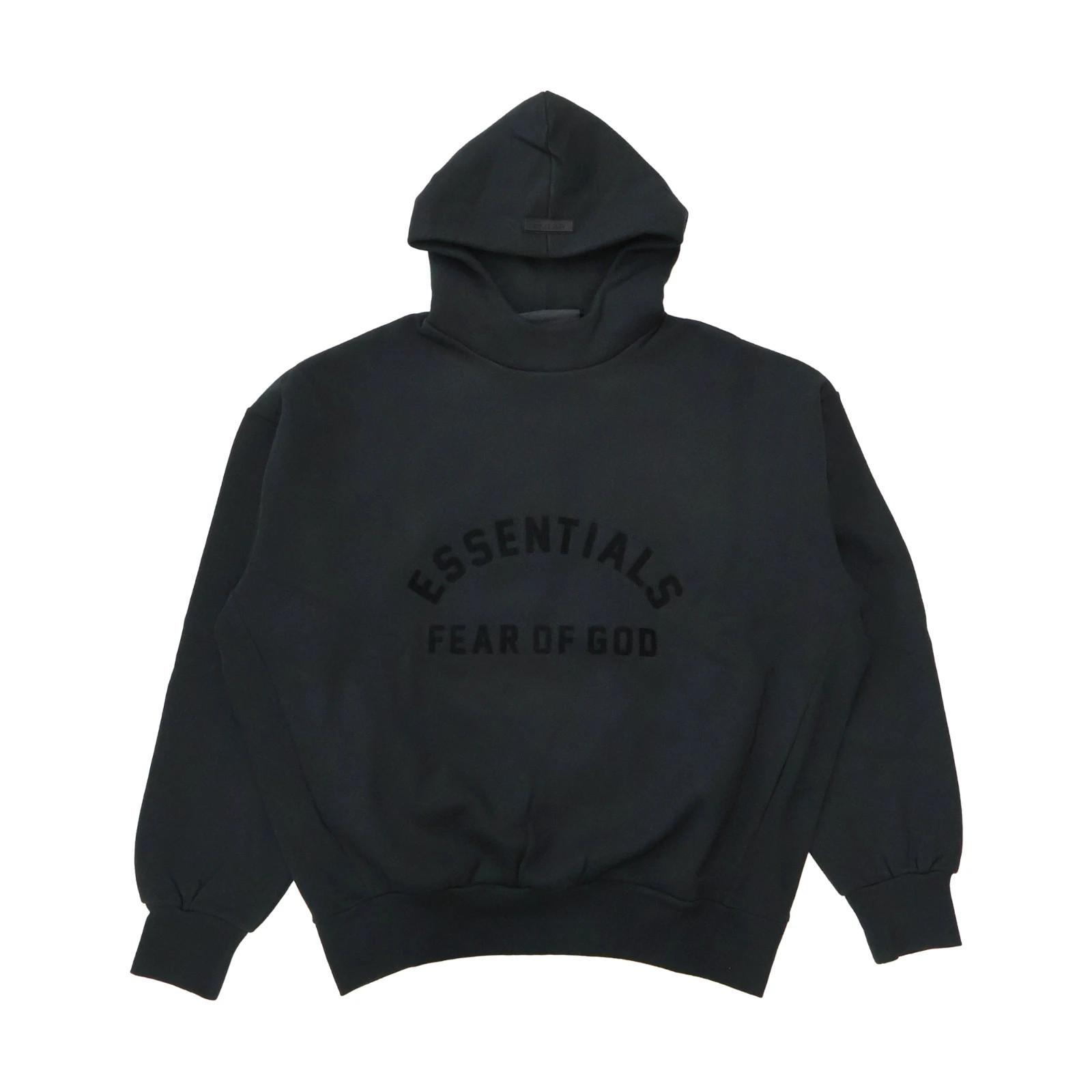 FEAR OF GOD ESSENTIALS Hoodie Black M