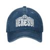 Heresy Baseball Cap Sun Ed Game Outdoor Gym Wholesale Washed Trucker Hat Unisex WoUnisex Casual Design Snapback Cap