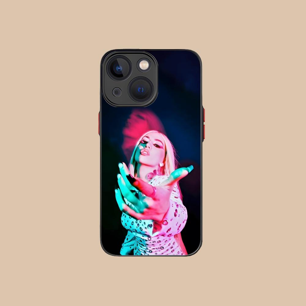 Custodia per telefono alla moda Ava Max per iPhone 16 15 14 13 12 11 X XR XS 8 7 Pro Max Plus Mini Stampa a Colori Cover in Silicone Cellulari