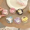 Cartoon KT Cat Cute Dog Mobile Airbag Bracket Magnetic Back Adhesive Scalable Lazy Desktop Watching Stand