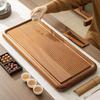 Xihe Solid Wood Tea Tray with Drain