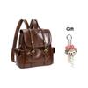 Disney Mickey Korean Style College Casual Lightweight High-Value Stain-Resistant Minimalist Trendy Versatile Backpack Women backpack Brown BMK-72172