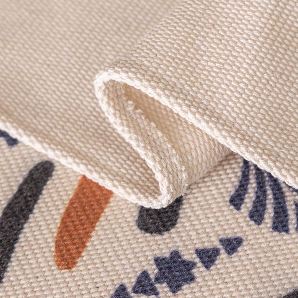 Luxury Sofa Covers Living Room Non-Slip Armrest Backrest Sofa Cushion  Universal Linen Ethnic Style Sofa Cushion Slipcover