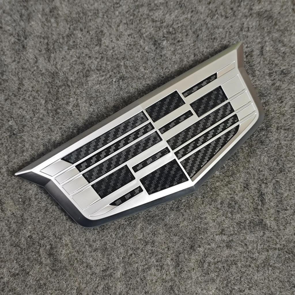 Metal New Car Front Hood Grille Emblem Rear Trunk Badge Cover for Cadillac CT4 CT5 XT5 XT6 XTS ATS-L Sticker Accessories