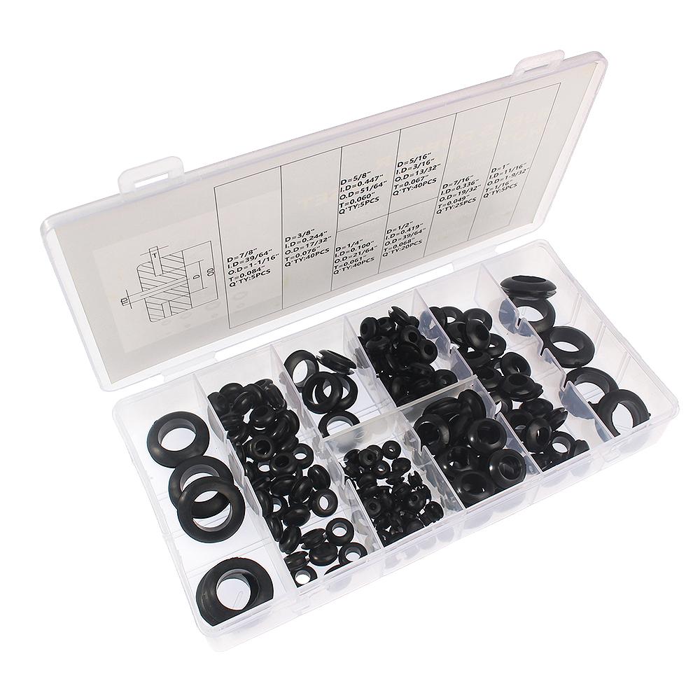 180PCS O Rings Set Gaskets Seal Nitrile Rubber Bands High Pressure O-Rings Repair Kit Sealing Elastic Band O Rubber Ring