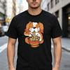 Vintage Dog RaUnisex Tee Cute Cartoon Dog Print Unisex Unisex Cotton Short Sleeve Trendy Streetwear Gift For Dog And RaUnisex Fans