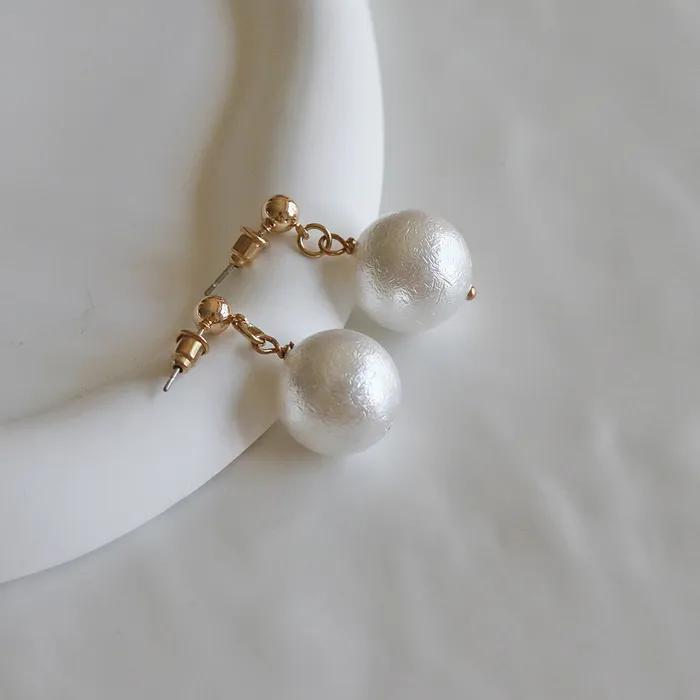 _JJ16 Pearl Drop Point Earrings