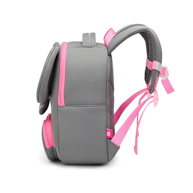 3D Elephant Design Kids School Backpack for Girls and Boys Fashion Animal Print Student Bag