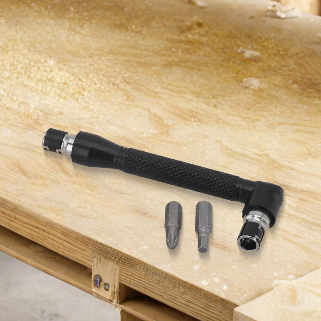 90 Degree Double end Handle Wrench Tool with L Shape Hexagon Screwdriver Bit