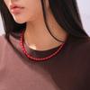 cotoit Red Berries beads Necklace