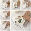 Cafe PVC Christmas Hanging Ornament House Handmade Xmas Pendant Donut Snowflake Christmas Tree Decoration Bar