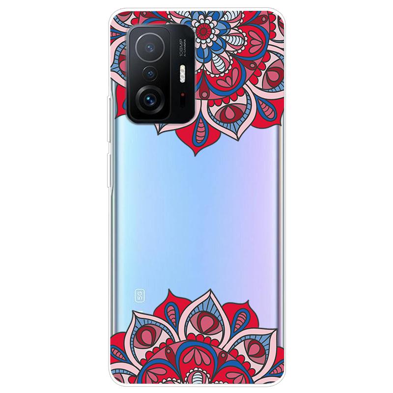 

For Xiaomi 11T Pro Case TPU Silicone Soft Cartoon Clear Case for Xiaomi Mi 11T Phone Cover 11TPro 11 T Pro Transparent Coque Xiaomi 11T