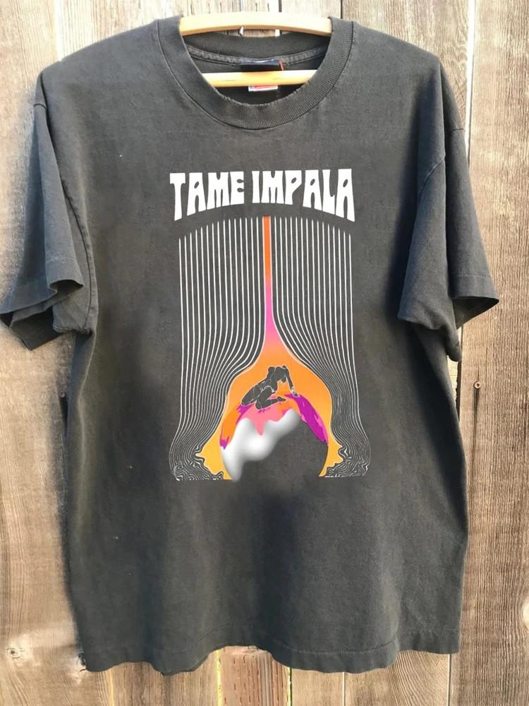 

Tame Impala Evolution Charcoal short sleeve Unisex tee S-5XL Unisex T-Shirt XXXXL