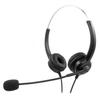 H300D Telephone Headset Lossless Noise Reduction Breathable 3.5mm RJ9 Call Center Communication Binaural Headphone for Truck Driver Office