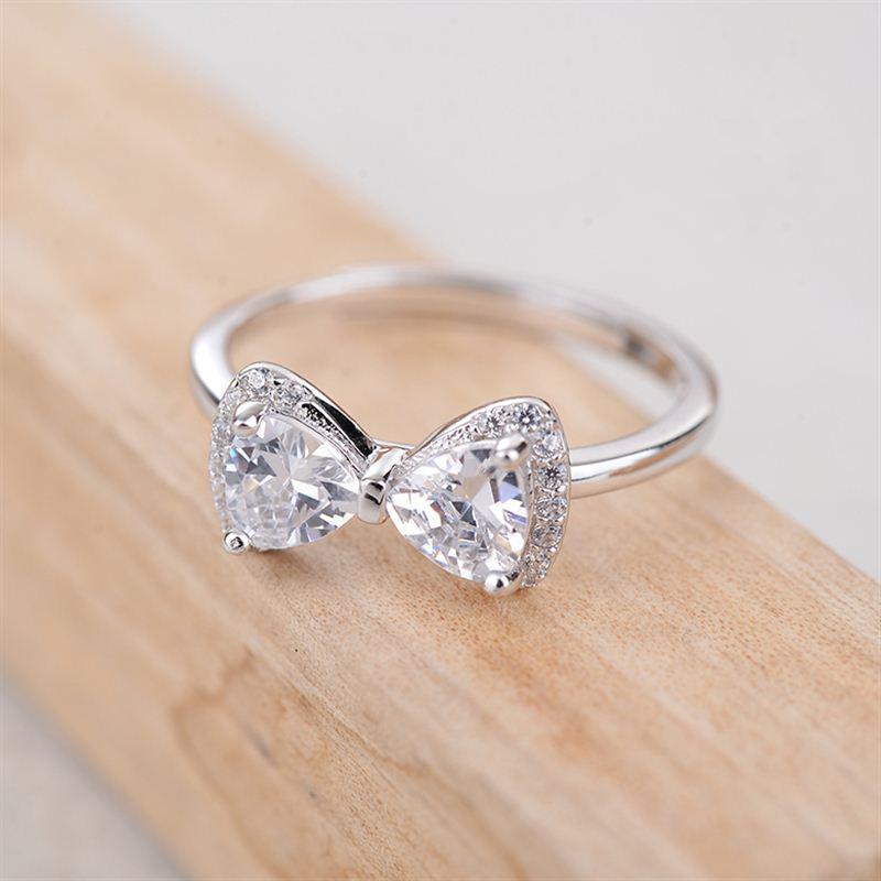 Sliver Rings Shining Classics 5A Zircon For Women Wedding Engagement Jewelry Fashion Luxury Gift High Quality