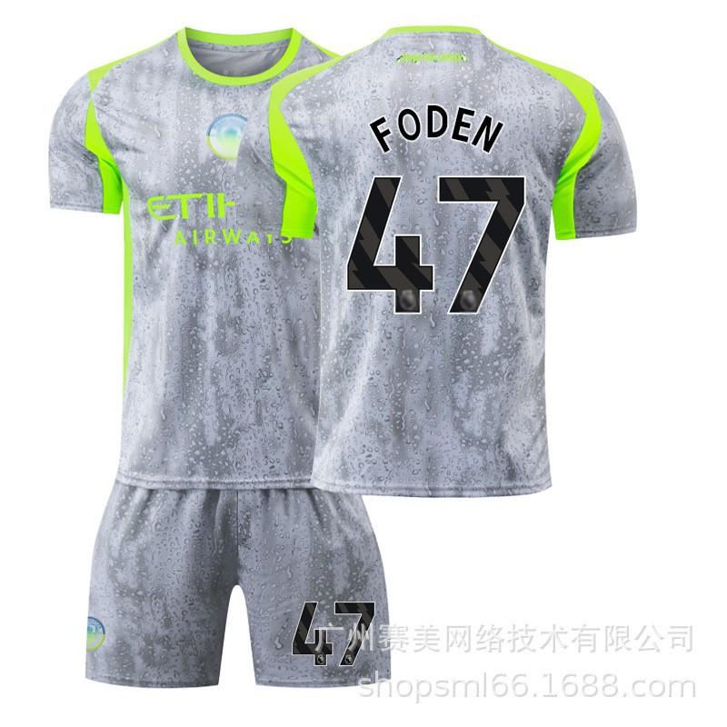 

2526 Manchester City Two Passengers No. 9 Harland Jersey 47 Forden Children s Football Set Men s 7 Malmush S