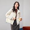 IEF Women's Winter Casual White Duck Down Jacket