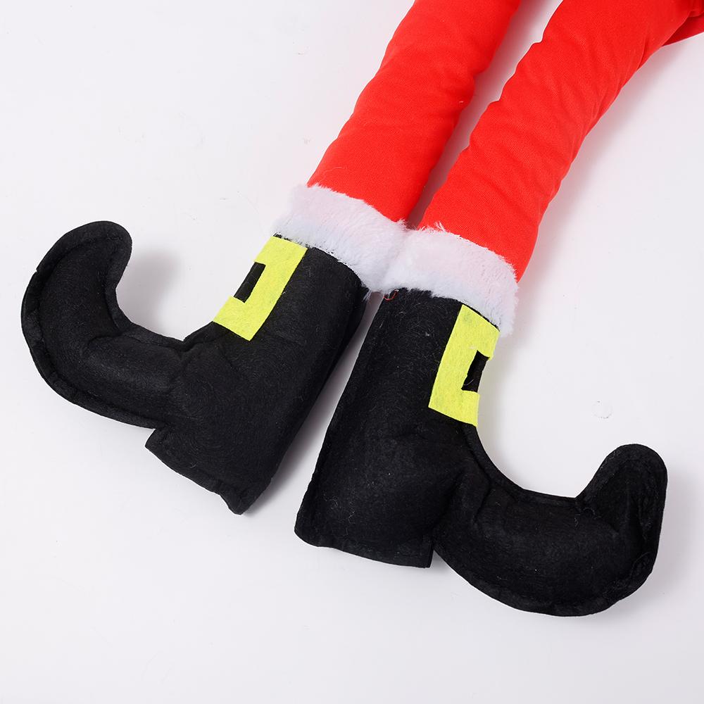 Car Decoration Santa Leg Pendant