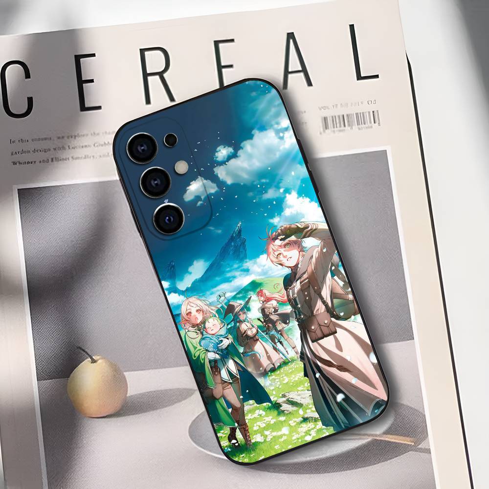 M-Mushoku Tensei Jobless Reincarnation Phone Case For Samsung S25,S24,S21,S22,S23,S30,Ultra,S20,Plus,Fe,Lite,Soft Black Cover