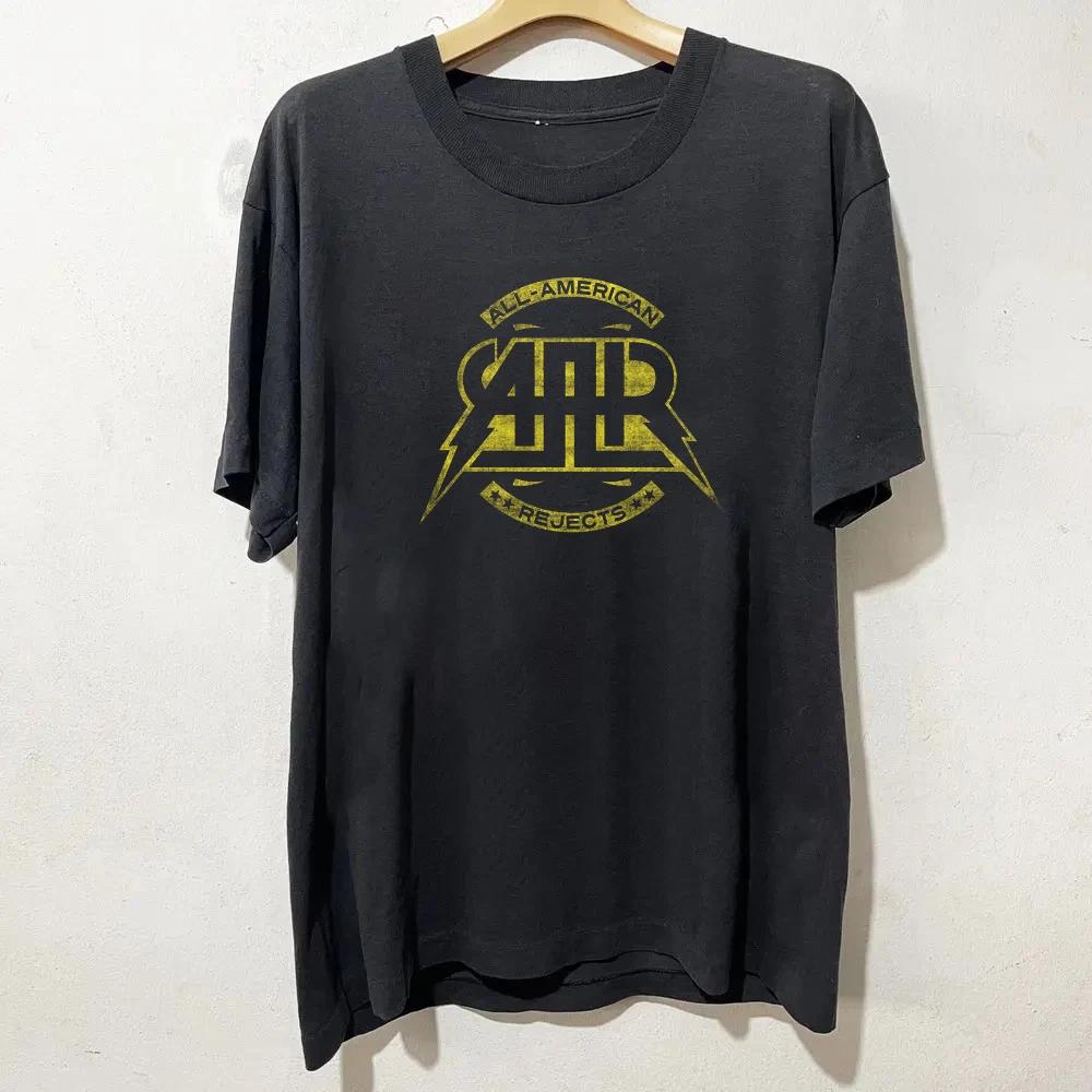 All American Rejects Logo Black Cotton All size S-5XL T-shirt HL112 XS