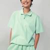 Li Ning China Color Series Solid Color Casual Short Sleeve Polo Shirt Men Polo Shirts Bamboo-Green APLT135-5