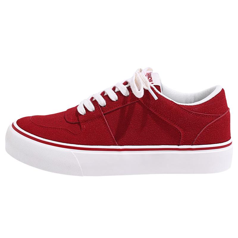 Global ZHQ-XA022 red canvas shoes men's summer new men's shoes versatile breathable sports and leisure shoes men's