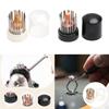 23 Pieces Jewelry Beaders Bead Setting Kit Multifunctional Compact Beading Tools Set with Handle for