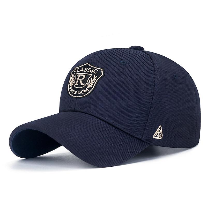 

Ананасова бейсболка з літерою R Весна Літо Чоловіки Жінки Капелюх Кепка з вишивкою темно-синього кольору