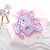 1pc Kawaii Cat Heart Automatic Opening Folding Umbrella with Pink Bow - Outdoor for Fans, Travelers, Daily Use, Festive Gift.T011