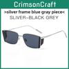 Sunglasses Female Fashion Square Sunglasses Uv400 Sun Protection For Outings And Parties