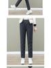Autumn/Winter Women's Windproof Lambswool-Lined Cotton Pants - Warm, Velvet, Thickened Casual Sportswear