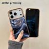 Phone Case: 2D Flat Lambskin Suitable for iPhone 18 17 16 15 14 13 Pro Film Protection Case, Starlight Tulle Rose, Christmas and Halloween Gifts